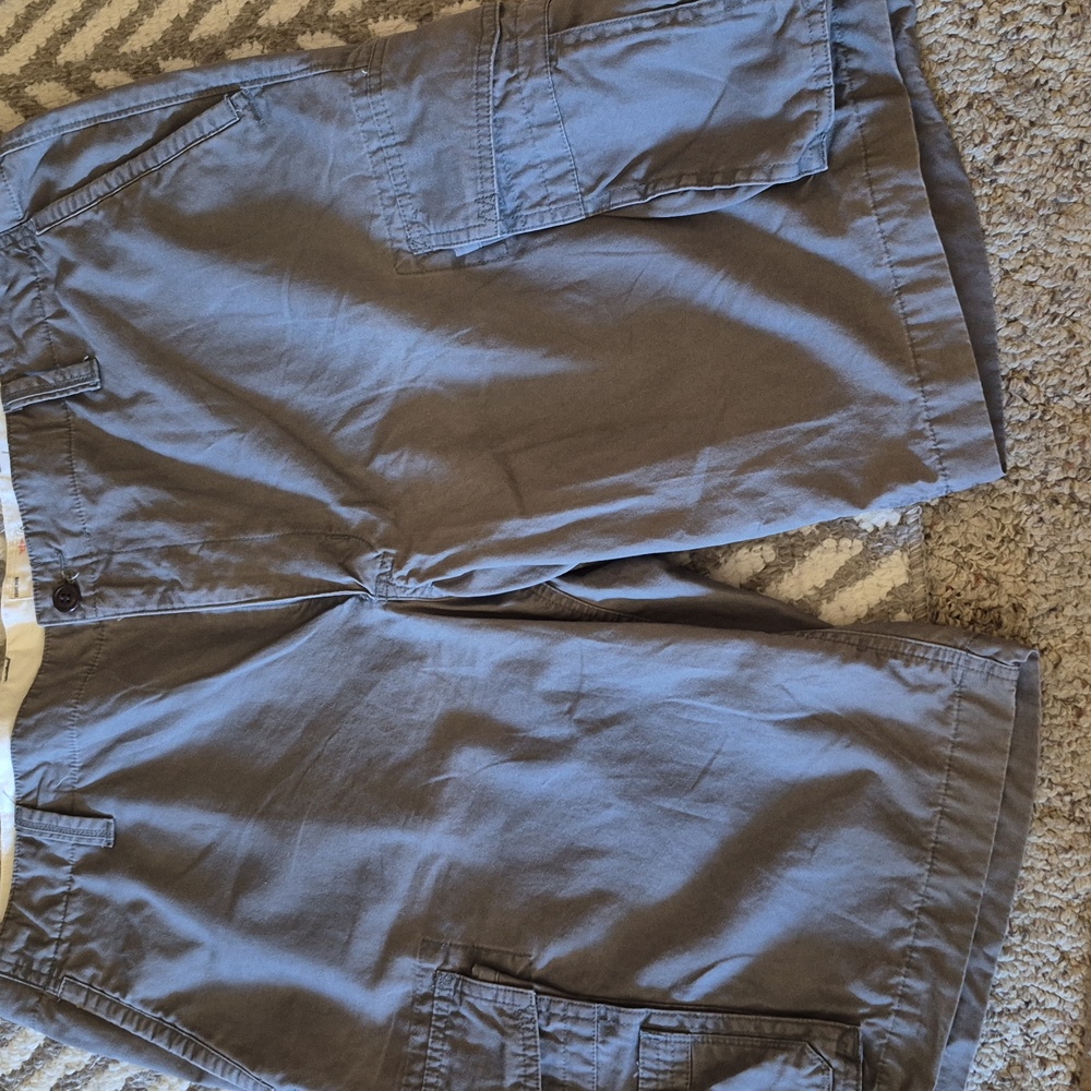 Dockers Men's Charcoal Cargo Shorts